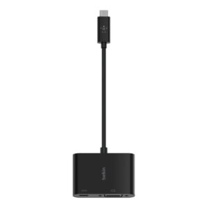 Belkin AVC001BTBK hub de interfaz USB 3.2 Gen 1 (3.1 Gen 1) Type-C Negro Belkin AVC001BTBK hub de interfaz USB 3.2 Gen 1 (3.1 Gen 1) Type-C Negro
