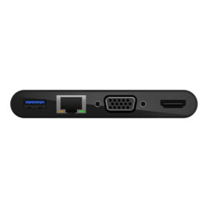 Belkin AVC004BTBK hub de interfaz USB 3.2 Gen 1 (3.1 Gen 1) Type-C Negro Belkin AVC004BTBK hub de interfaz USB 3.2 Gen 1 (3.1 Gen 1) Type-C Negro
