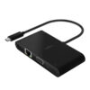 Belkin AVC004BTBK hub de interfaz USB 3.2 Gen 1 (3.1 Gen 1) Type-C Negro Belkin AVC004BTBK hub de interfaz USB 3.2 Gen 1 (3.1 Gen 1) Type-C Negro