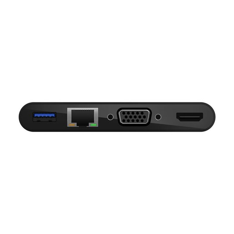Belkin AVC005BTBK hub de interfaz USB 3.2 Gen 1 (3.1 Gen 1) Type-C Negro Belkin AVC005BTBK hub de interfaz USB 3.2 Gen 1 (3.1 Gen 1) Type-C Negro - Imagen 2
