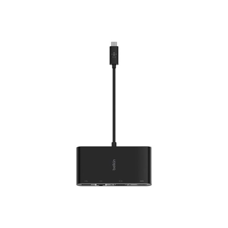Belkin AVC005BTBK hub de interfaz USB 3.2 Gen 1 (3.1 Gen 1) Type-C Negro Belkin AVC005BTBK hub de interfaz USB 3.2 Gen 1 (3.1 Gen 1) Type-C Negro - Imagen 4