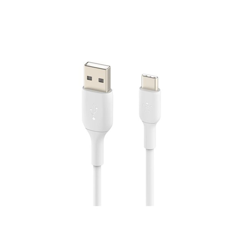 Belkin CAB001BT0MWH cable USB 0,15 m USB A USB C Blanco - Imagen 2