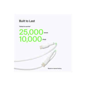Belkin BOOST CHARGE - Cable USB - 24 pin USB-C (M) a USB (M) - 3 m - blanco Belkin BOOST CHARGE - Cable USB - 24 pin USB-C (M) a USB (M) - 3 m - blanco