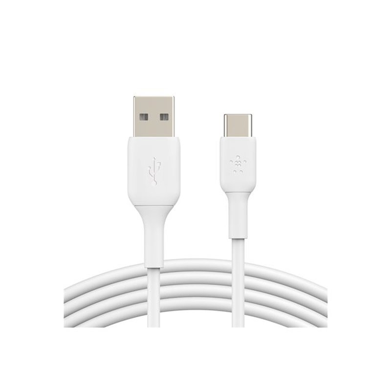 Belkin CAB001BT3MWH cable USB 3 m USB A USB C Blanco Belkin CAB001BT3MWH cable USB 3 m USB A USB C Blanco - Imagen 4