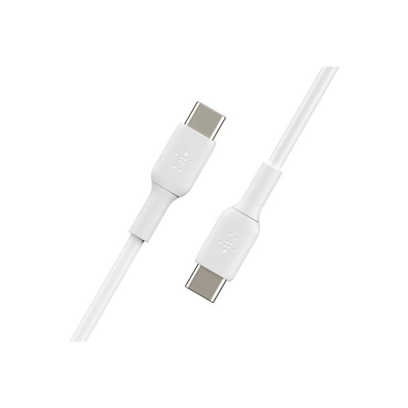 Belkin BOOST CHARGE - Cable USB - 24 pin USB-C (M) a 24 pin USB-C (M) - 2 m - blanco Belkin BOOST CHARGE - Cable USB - 24 pin USB-C (M) a 24 pin USB-C (M) - 2 m - blanco - Imagen 5