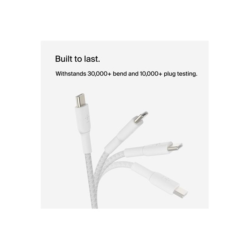 Belkin CAB004BT1MWH cable USB 1 m USB C Blanco Belkin CAB004BT1MWH cable USB 1 m USB C Blanco - Imagen 6