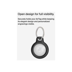 Belkin F8W973btBLK Soporte protector con llavero Negro