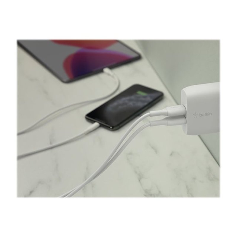 Belkin WCD001VF1MWH cargador de dispositivo móvil Blanco Interior Belkin WCD001VF1MWH cargador de dispositivo móvil Blanco Interior - Imagen 4