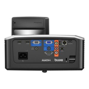 BenQ MW855UST+ videoproyector Proyector de alcance ultracorto 3500 lúmenes ANSI DLP WXGA (1280x800) 3D Negro, Blanco