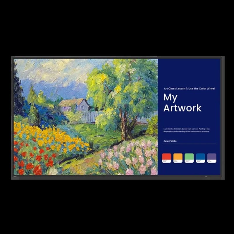 BenQ SL8604 Smart Signage Display Pantalla plana para señalización digital 2,18 m (86") LCD 500 cd / m² 4K Ultra HD Negro Procesador incorporado Android