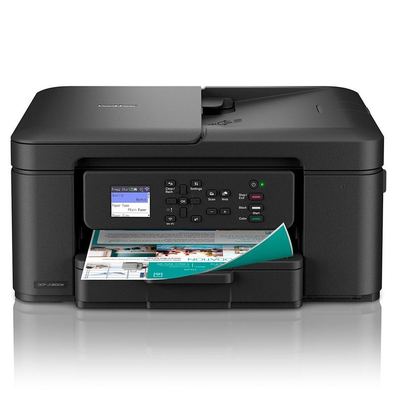 Brother DCP-J1360DW impresora multifunción Inyección de tinta A4 1200 x 6000 DPI 16 ppm Wifi Brother DCP-J1360DW impresora multifunción Inyección de tinta A4 1200 x 6000 DPI 16 ppm Wifi