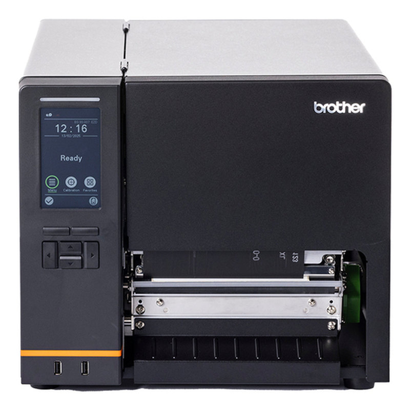 Brother TJ6421TN impresora de etiquetas Térmica directa / transferencia térmica Color 203 x 300 DPI 304,8 mm/s Alámbrico Ethernet Wifi Bluetooth
