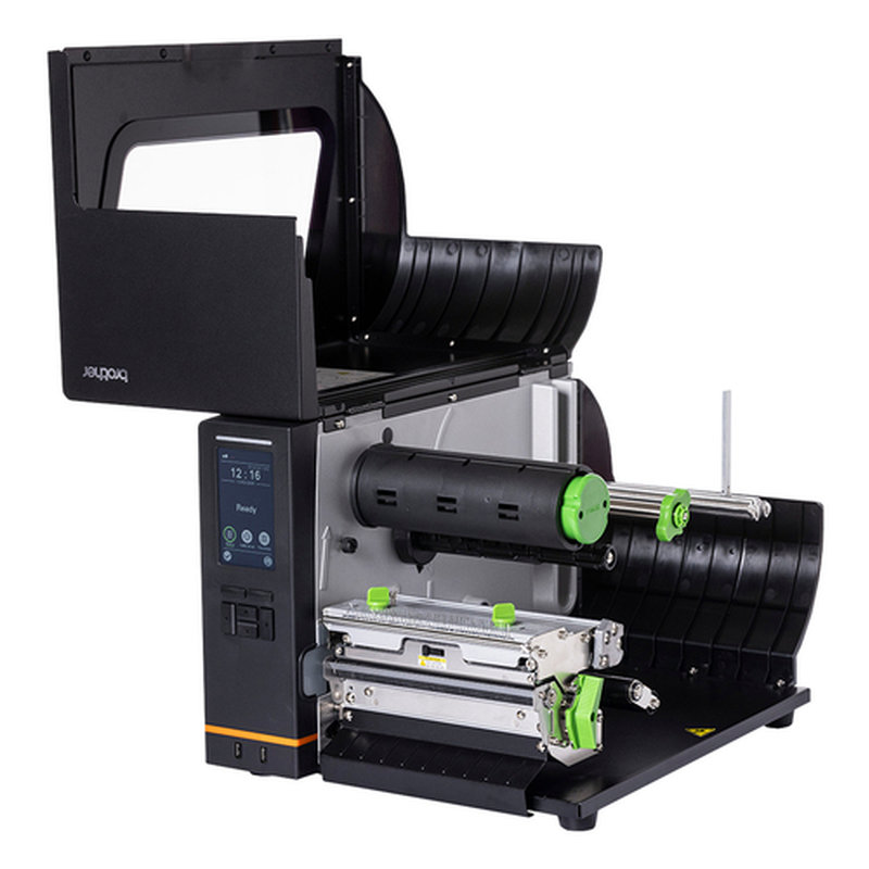 Brother TJ6421TN impresora de etiquetas Térmica directa / transferencia térmica Color 203 x 300 DPI 304,8 mm/s Alámbrico Ethernet Wifi Bluetooth - Imagen 4