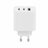 CARGADOR DE PARED XIAOMI 2XUSB-C 1USB-A 67W + CABLE WHITE