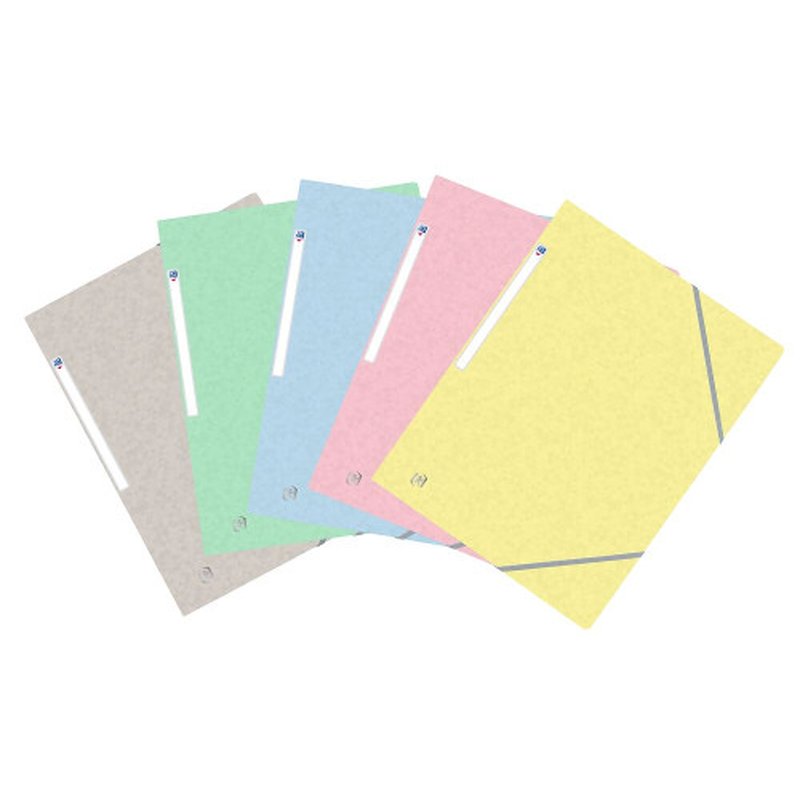 CARPETA DE GOMAS CON SOLAPAS TOP FILE+ TB A4+ - SURTIDO PASTEL OXFORD 400117805 CARPETA DE GOMAS CON SOLAPAS TOP FILE+ TB A4+ - SURTIDO PASTEL OXFORD 400117805