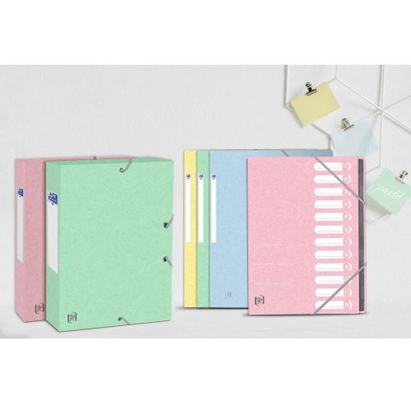 CARPETA DE GOMAS CON SOLAPAS TOP FILE+ TB A4+ - SURTIDO PASTEL OXFORD 400117805 CARPETA DE GOMAS CON SOLAPAS TOP FILE+ TB A4+ - SURTIDO PASTEL OXFORD 400117805 - Imagen 5