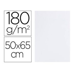 CARTULINA 50X65 CM 180G/M2 BLANC | PACK 125 UNIDADES