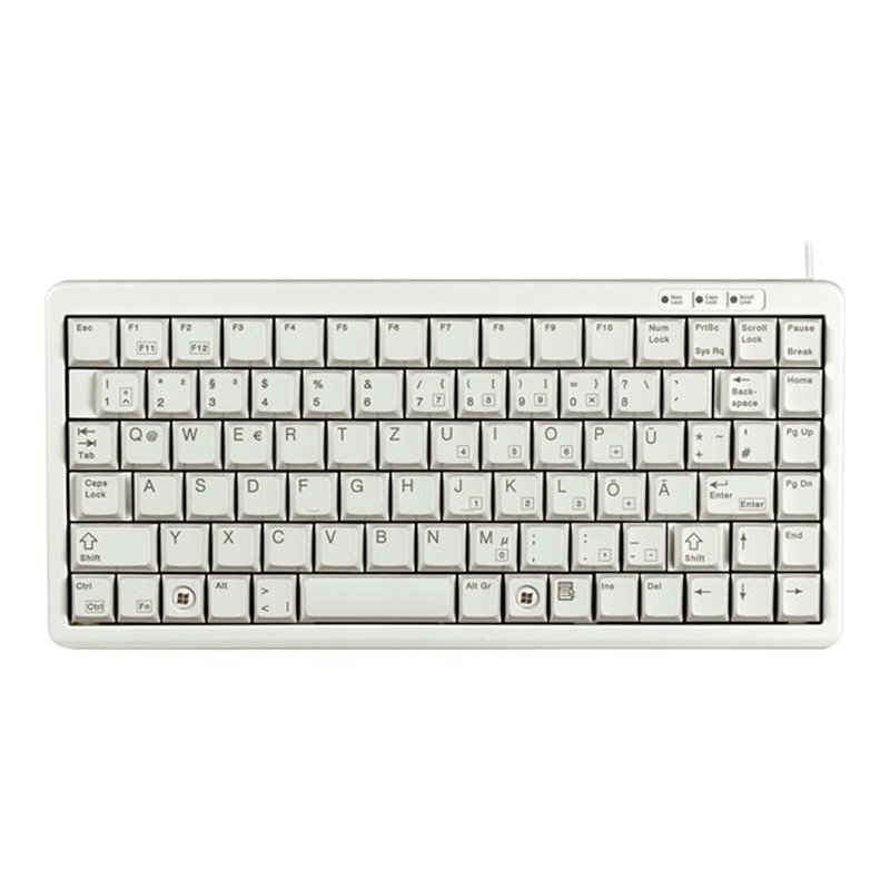 CHERRY Compact keyboard G84-4100 teclado USB + PS/2 CHERRY Compact keyboard G84-4100 teclado USB + PS/2 - Imagen 2