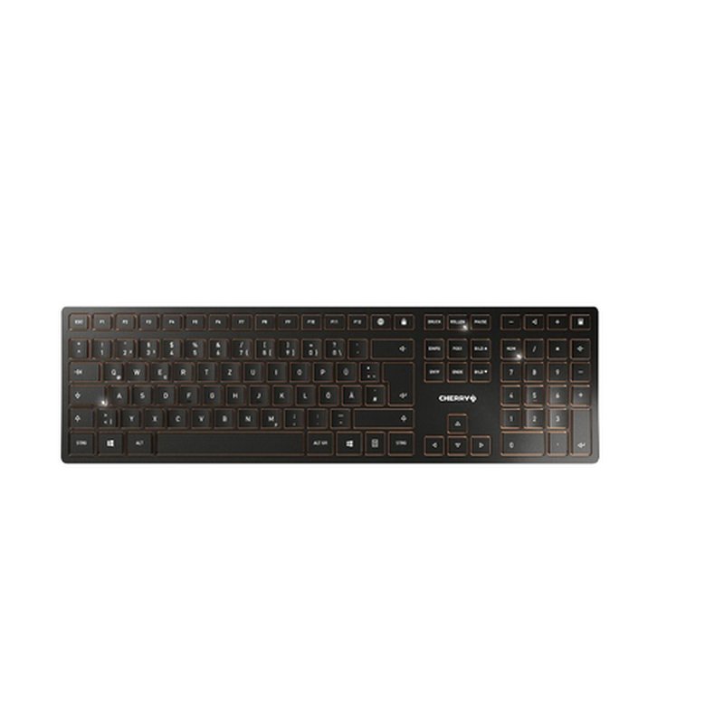 CHERRY DW 9000 SLIM teclado Ratón incluido RF Wireless + Bluetooth Checa, Eslovaco Negro, Bronce CHERRY DW 9000 SLIM teclado Ratón incluido RF Wireless + Bluetooth Checa, Eslovaco Negro, Bronce - Imagen 2