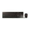 CHERRY DW 9100 SLIM teclado Ratón incluido RF Wireless + Bluetooth QWERTY Inglés de EE. UU. Negro