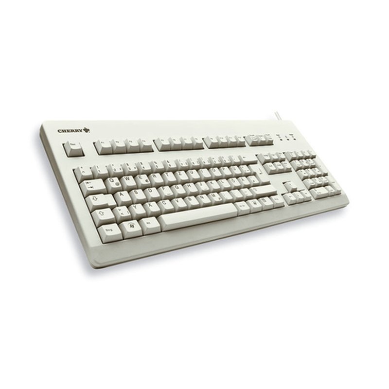 CHERRY G80-3000 teclado USB AZERTY Francés Gris CHERRY G80-3000 teclado USB AZERTY Francés Gris - Imagen 4