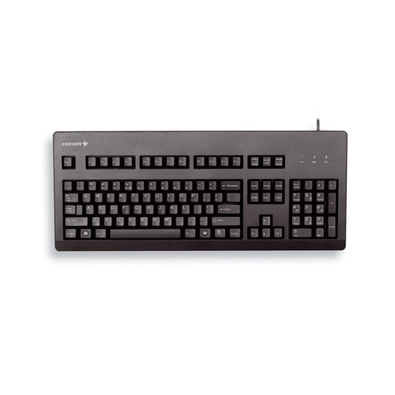 CHERRY G80-3000 teclado USB QWERTY Inglés del Reino Unido Negro CHERRY G80-3000 teclado USB QWERTY Inglés del Reino Unido Negro