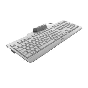 Alternative view of CHERRY JK-A0400EU-0 teclado USB QWERTZ Inglés de EE. UU. Gris