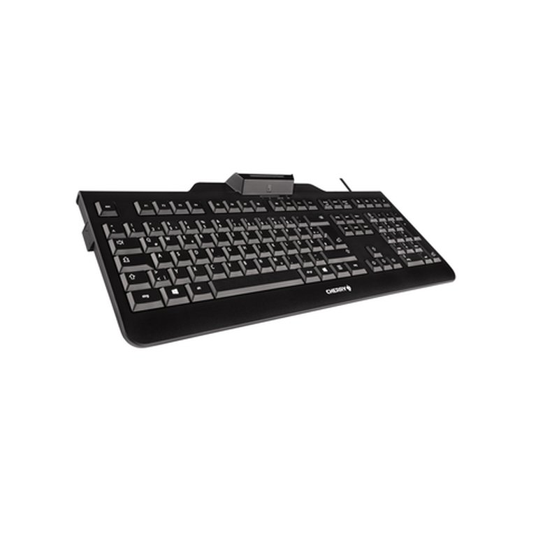 CHERRY KC 1000 SC teclado USB AZERTY Francés Negro - Imagen 2