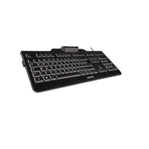 CHERRY KC 1000 SC teclado USB QWERTY Inglés de EE. UU. Negro