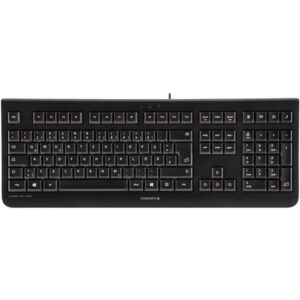 CHERRY KC 1000 teclado USB QWERTY Nórdico Negro