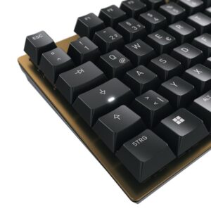 CHERRY KC 200 MX teclado USB AZERTY Francés Negro, Bronce CHERRY KC 200 MX teclado USB AZERTY Francés Negro, Bronce