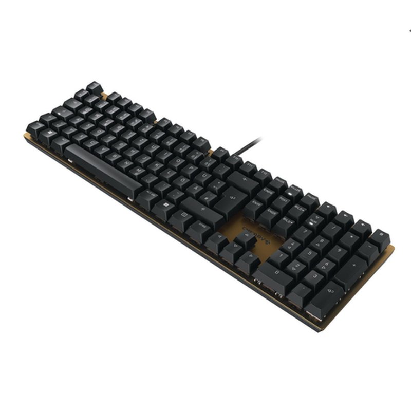 CHERRY KC 200 MX teclado USB QWERTY Nórdico Negro, Bronce - Imagen 2