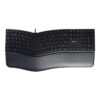 CHERRY KC 4500 ERGO teclado USB QWERTY Inglés de EE. UU. Negro