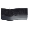CHERRY KC 4500 ERGO teclado USB QWERTY Inglés del Reino Unido Negro