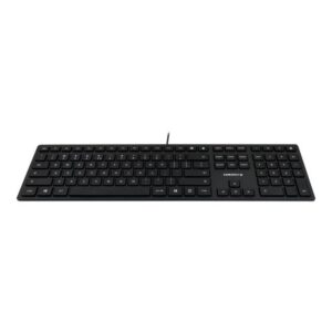 CHERRY KC 6000 Slim teclado USB Inglés de EE. UU. Negro