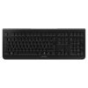 CHERRY KW 3000 teclado RF inalámbrico AZERTY Francés Negro