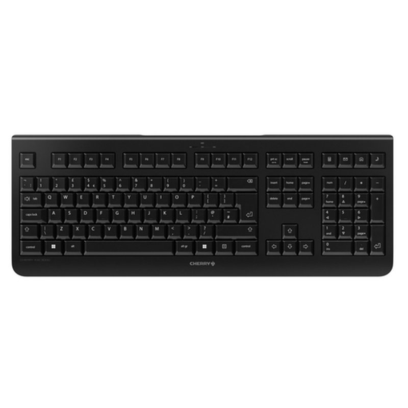 CHERRY KW 3000 teclado RF inalámbrico QWERTY Inglés Negro