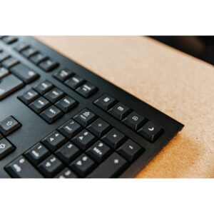 CHERRY KW 3000 teclado RF inalámbrico QWERTY Inglés Negro