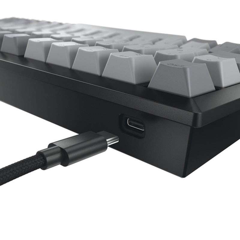CHERRY KW 300 MX teclado Hogar USB + Bluetooth QWERTY Inglés de EE. UU. Negro, Cobre, Gris - Imagen 5