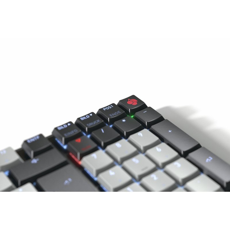 CHERRY KW 550 MX LP teclado Hogar / Oficina USB + Bluetooth QZERTY Inglés de EE. UU. Negro - Imagen 7