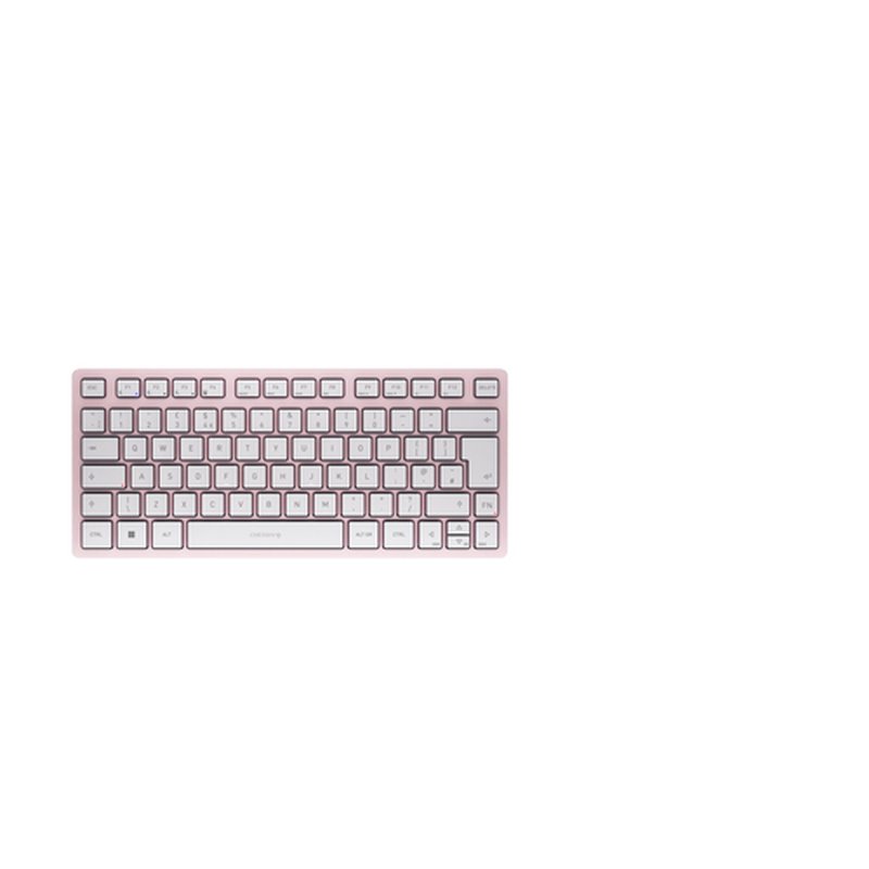 CHERRY KW 7100 MINI BT teclado Bluetooth QWERTY Inglés Rosa