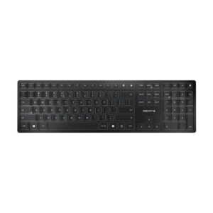 CHERRY KW 9100 SLIM teclado RF Wireless + Bluetooth QWERTY Inglés Negro