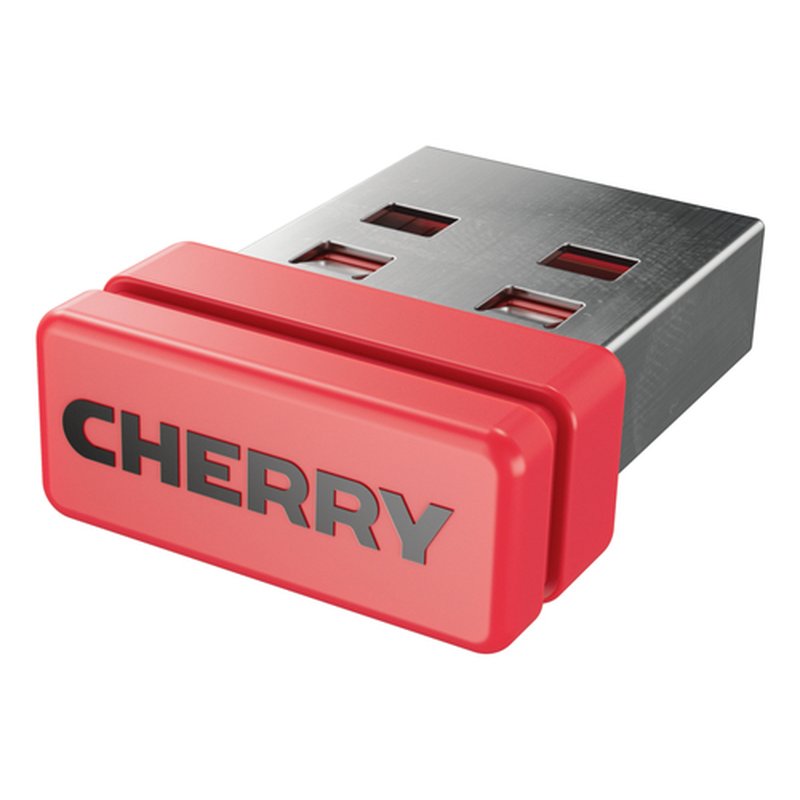 CHERRY KW X ULP 2.0 MINI teclado Hogar / Oficina USB + RF Wireless + Bluetooth QWERTY Inglés de EE. UU. Negro - Imagen 5