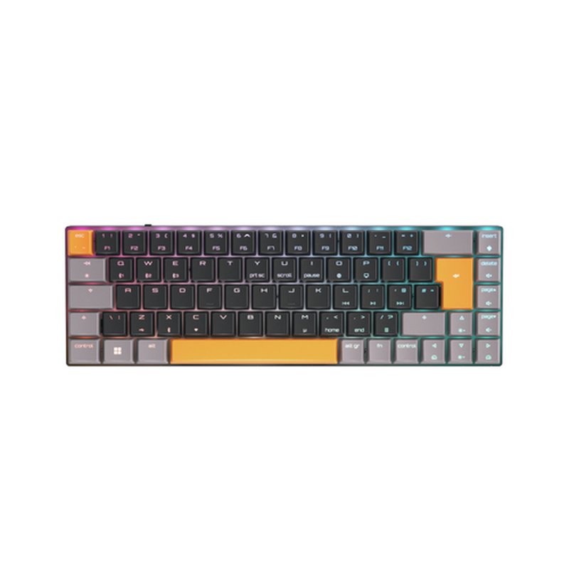 CHERRY MX-LP 2.1 Compact Wireless teclado RF Wireless + Bluetooth QWERTY Inglés Negro CHERRY MX-LP 2.1 Compact Wireless teclado RF Wireless + Bluetooth QWERTY Inglés Negro