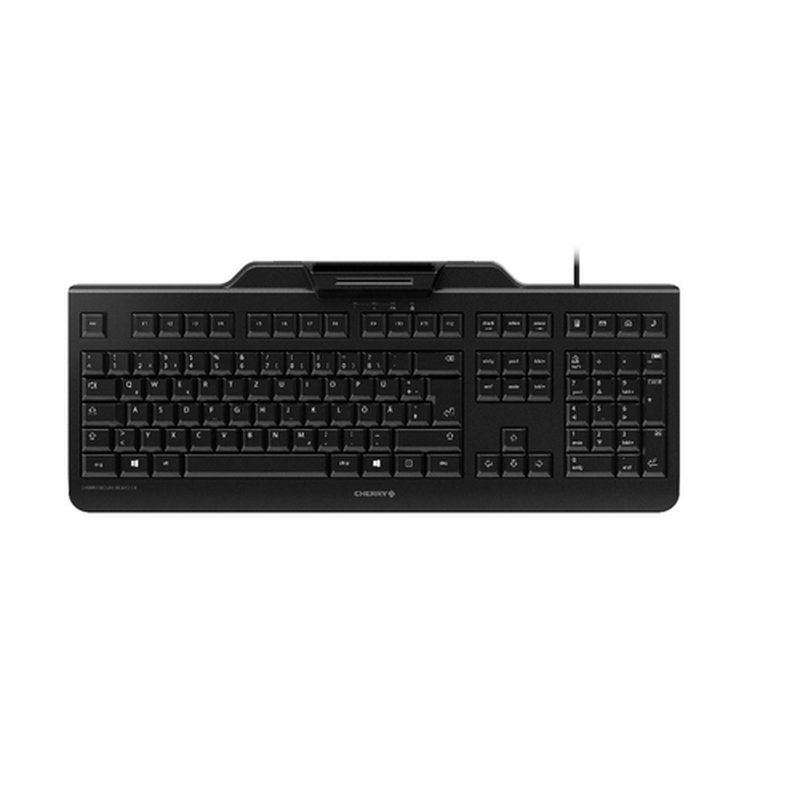 CHERRY SECURE BOARD 1.0 teclado USB QWERTY Nórdico Negro