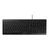 CHERRY STREAM teclado Hogar / Oficina USB QWERTY Portugués Negro, Gris