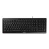 CHERRY STREAM teclado USB QWERTY Español Negro CHERRY STREAM teclado USB QWERTY Español Negro