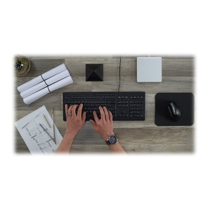 CHERRY STREAM teclado USB QWERTY Español Negro CHERRY STREAM teclado USB QWERTY Español Negro - Imagen 2