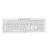 CHERRY STREAM teclado USB QWERTY Inglés Blanco