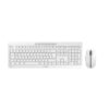 CHERRY Stream Desktop Recharge teclado Ratón incluido RF inalámbrico QWERTY Inglés Gris